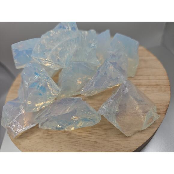 Opalite crystal Chucks 5pcs 4oz Avg - Picture 5 of 11